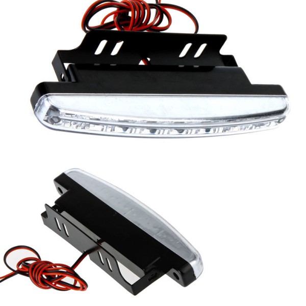 Lumini de zi, daytime running lights, DRL, daylights, proiectoare cu led, 6 leduri tip smd